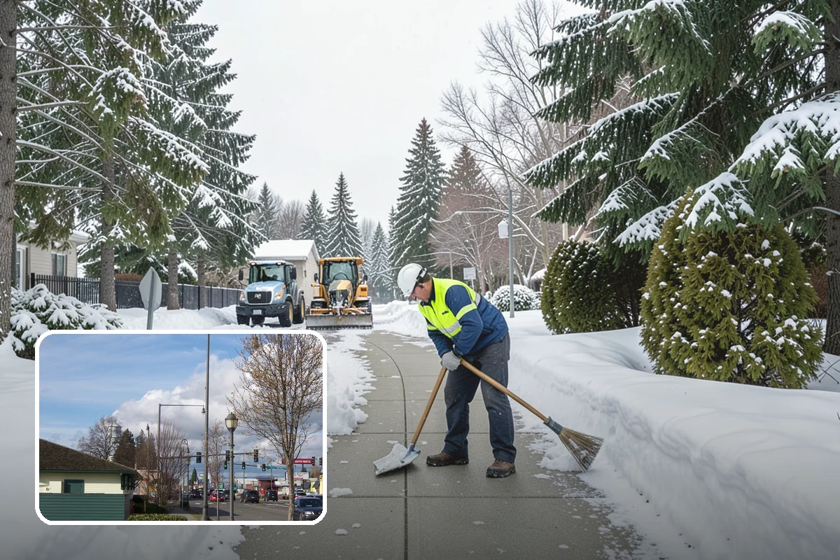 Snow Drift Removal in Marysville, Snohomish County, WA - Targeted clearing of wind-built drifts