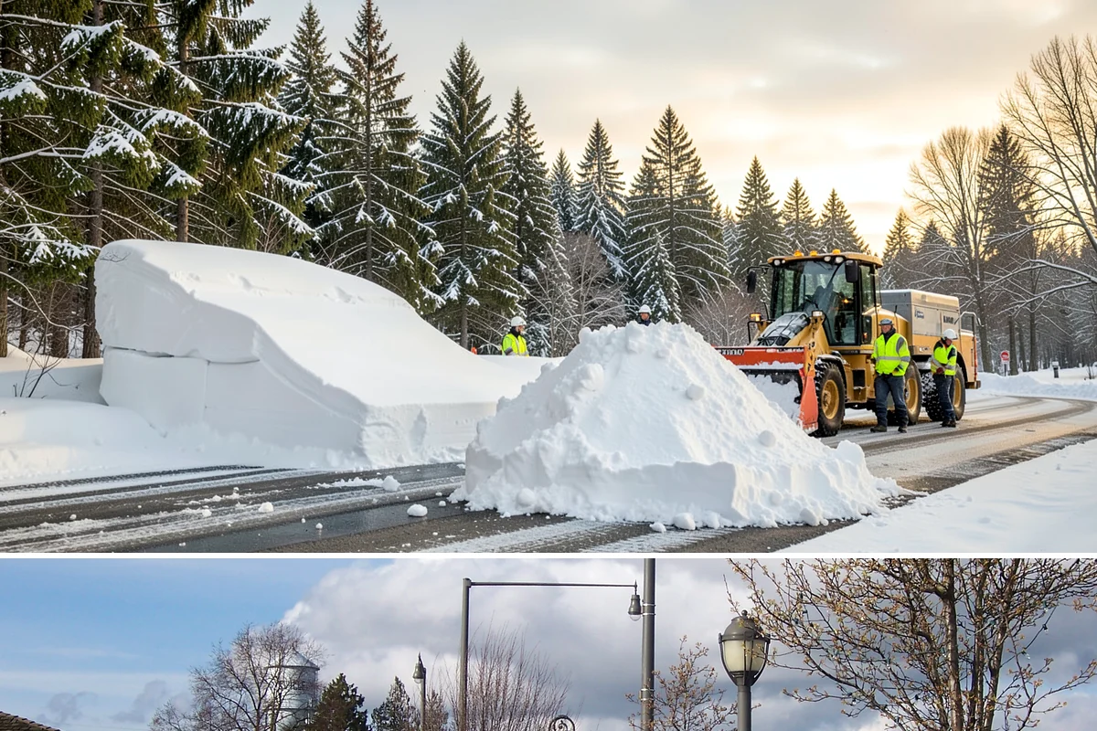 Snow Drift Removal in Marysville, Snohomish County, WA - Drifting is worst during windy cold snaps, most common from December through February.