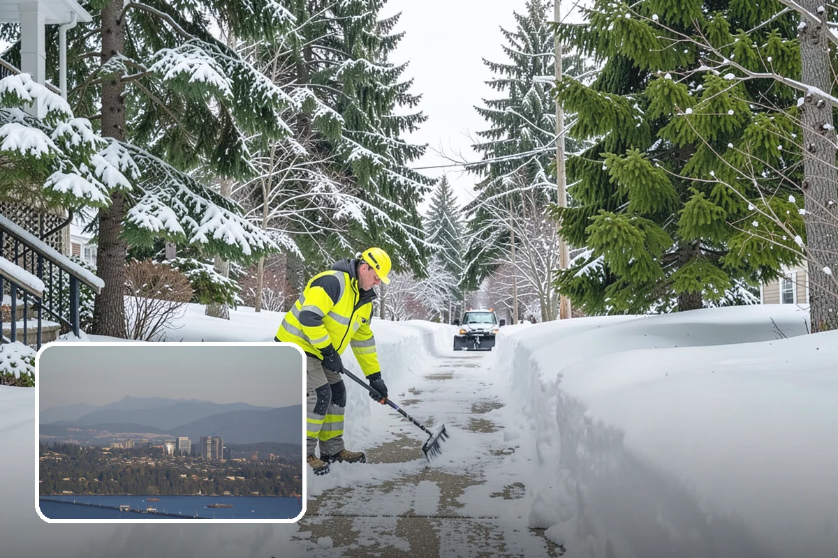 Snow Drift Removal in Medina, King County, WA - Targeted clearing of wind-built drifts