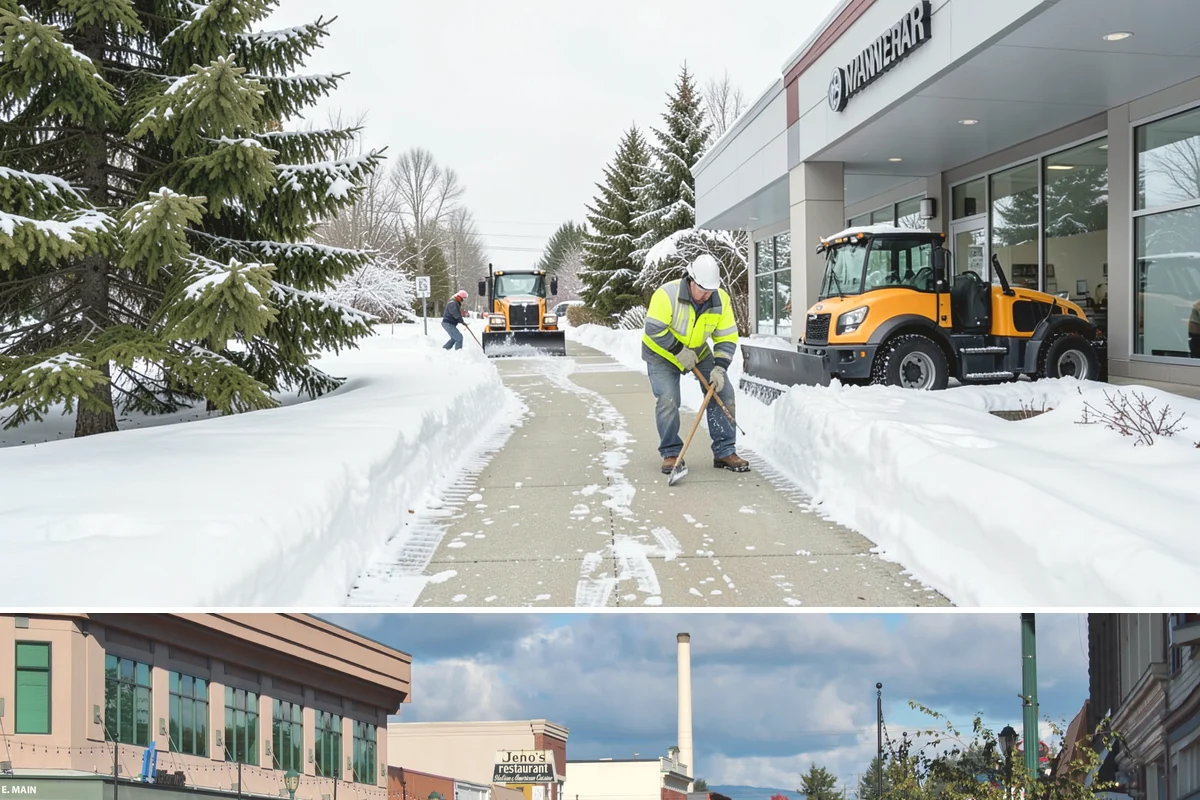 Snow Drift Removal in Monroe, Snohomish County, WA - Drifting is worst during windy cold snaps, most common from December through February.