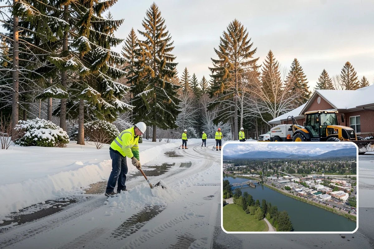 Snow Drift Removal in Mount Vernon, Skagit County, WA - Targeted clearing of wind-built drifts