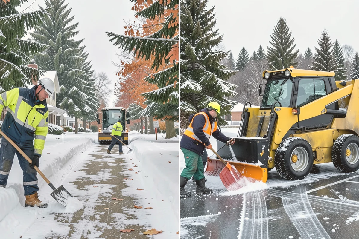 Snow Drift Removal in Mount Vernon, Skagit County, WA - Identify drift zones along walls, fences, and entries
