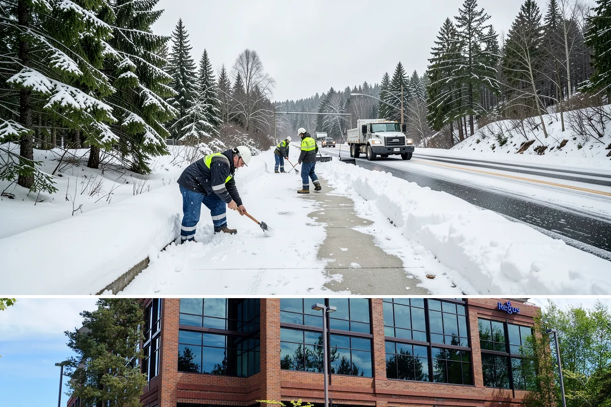 Snow Drift Removal in Mountlake Terrace, Snohomish County, WA - Drifting is worst during windy cold snaps, most common from December through February.