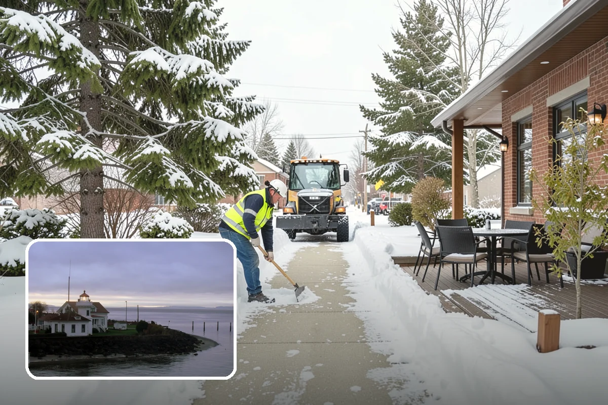 Snow Drift Removal in Mukilteo, Snohomish County, WA - Targeted clearing of wind-built drifts
