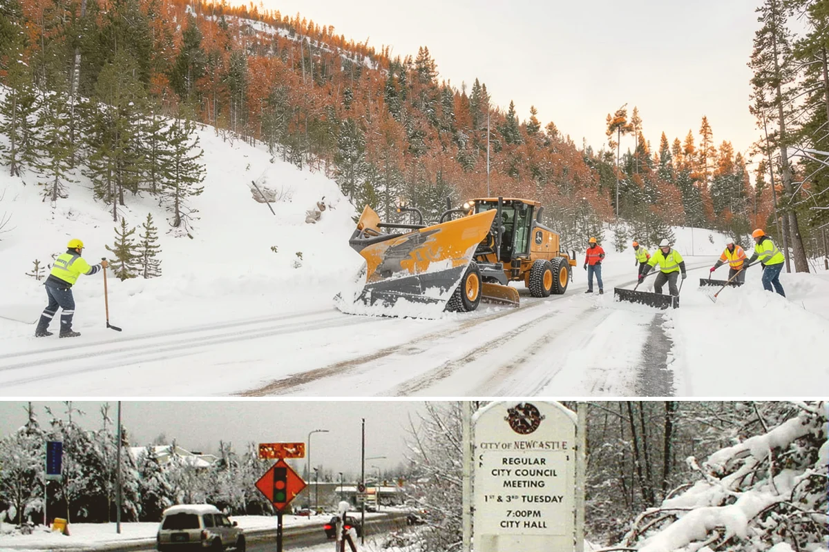 Snow Drift Removal in Newcastle, King County, WA - Drifting is worst during windy cold snaps, most common from December through February.