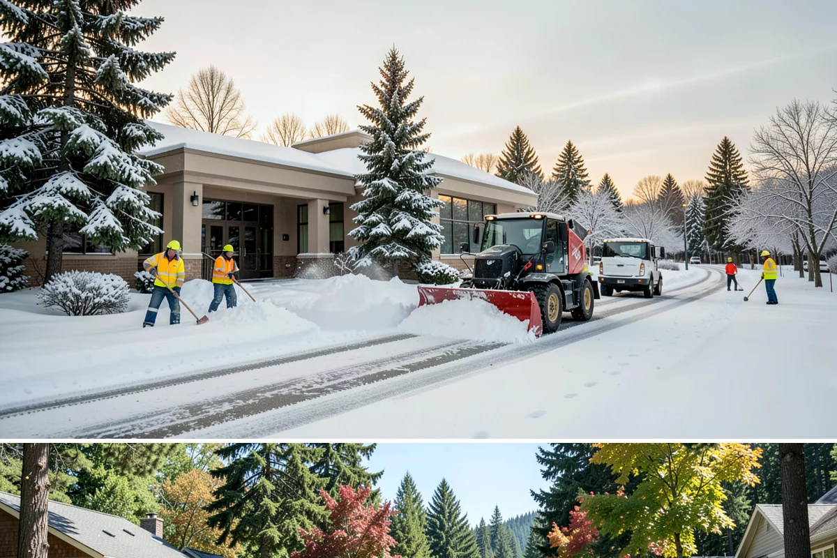 Snow Drift Removal in Orting, Pierce County, WA - Drifting is worst during windy cold snaps, most common from December through February.