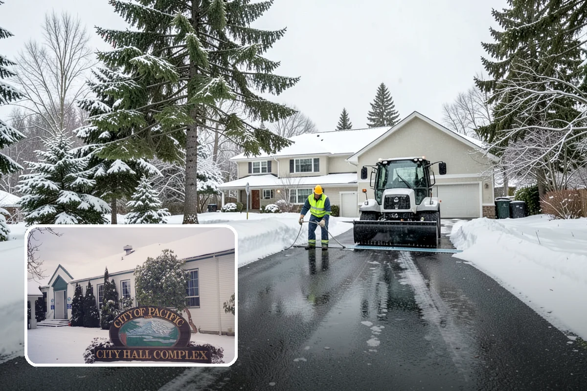 Snow Drift Removal in Pacific, King County, WA - Targeted clearing of wind-built drifts