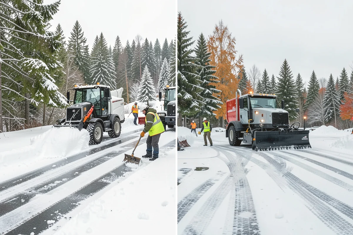 Snow Drift Removal in Ruston, Pierce County, WA - Identify drift zones along walls, fences, and entries