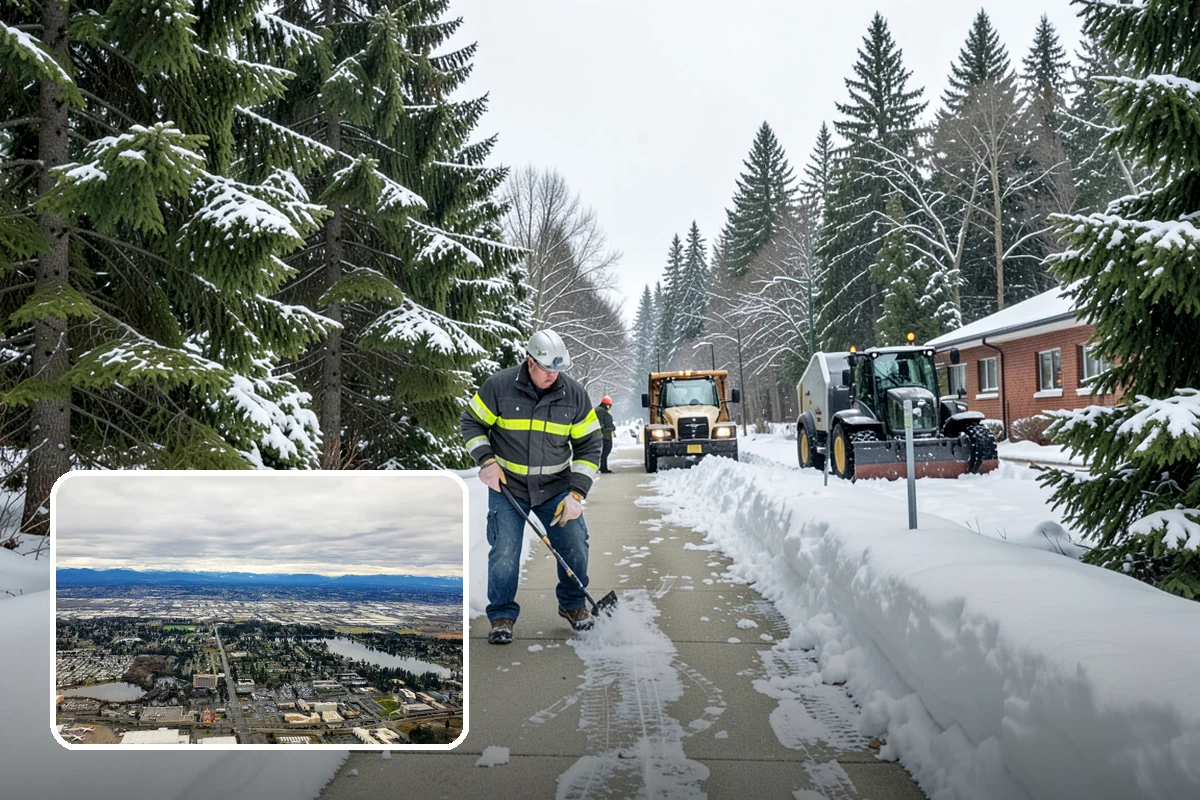 Snow Drift Removal in SeaTac, King County, WA - Targeted clearing of wind-built drifts