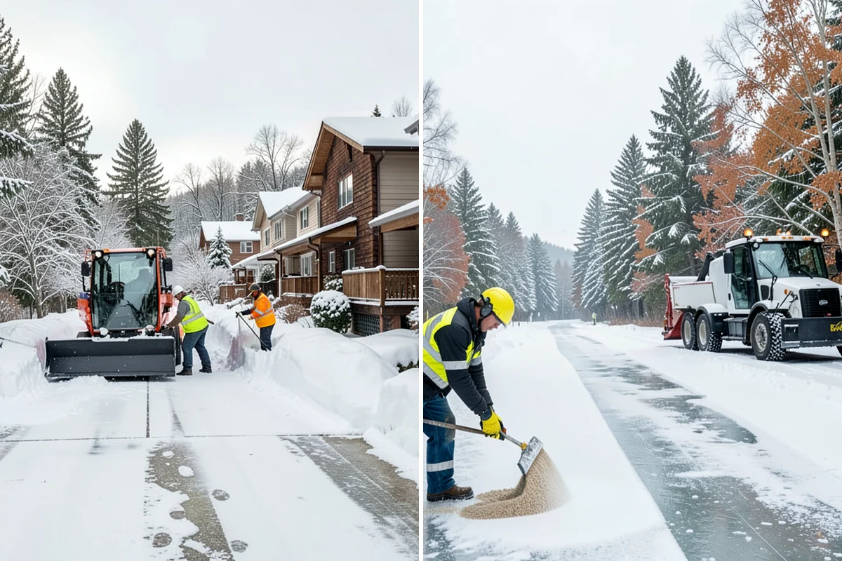 Snow Drift Removal in Sedro-Woolley, Skagit County, WA - Identify drift zones along walls, fences, and entries
