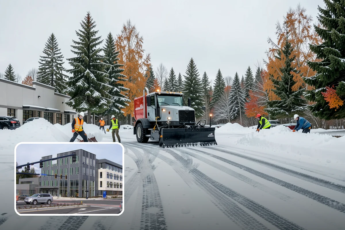 Snow Drift Removal in Shoreline, King County, WA - Targeted clearing of wind-built drifts