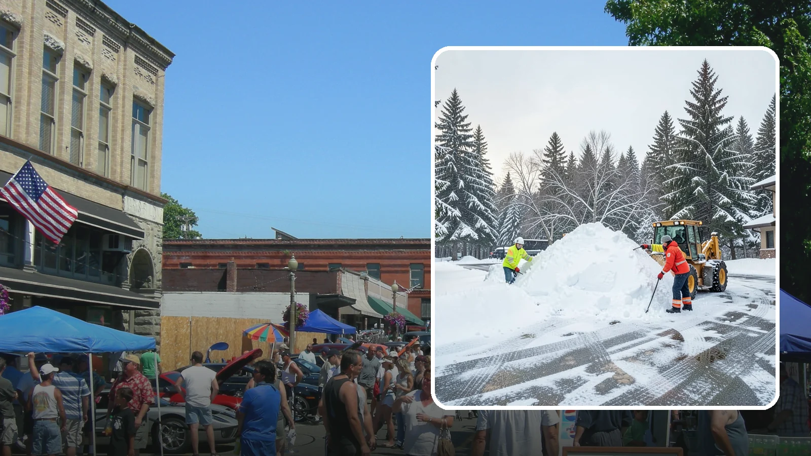 Snow Drift Removal in Snohomish, Snohomish County, WA - We clear the deep drifts that wind piles against your buildings, gates, and driveways during a storm.