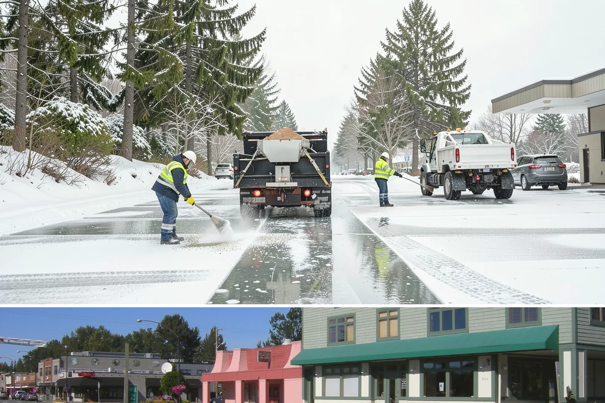 Snow Drift Removal in Snoqualmie, King County, WA - Drifting is worst during windy cold snaps, most common from December through February.
