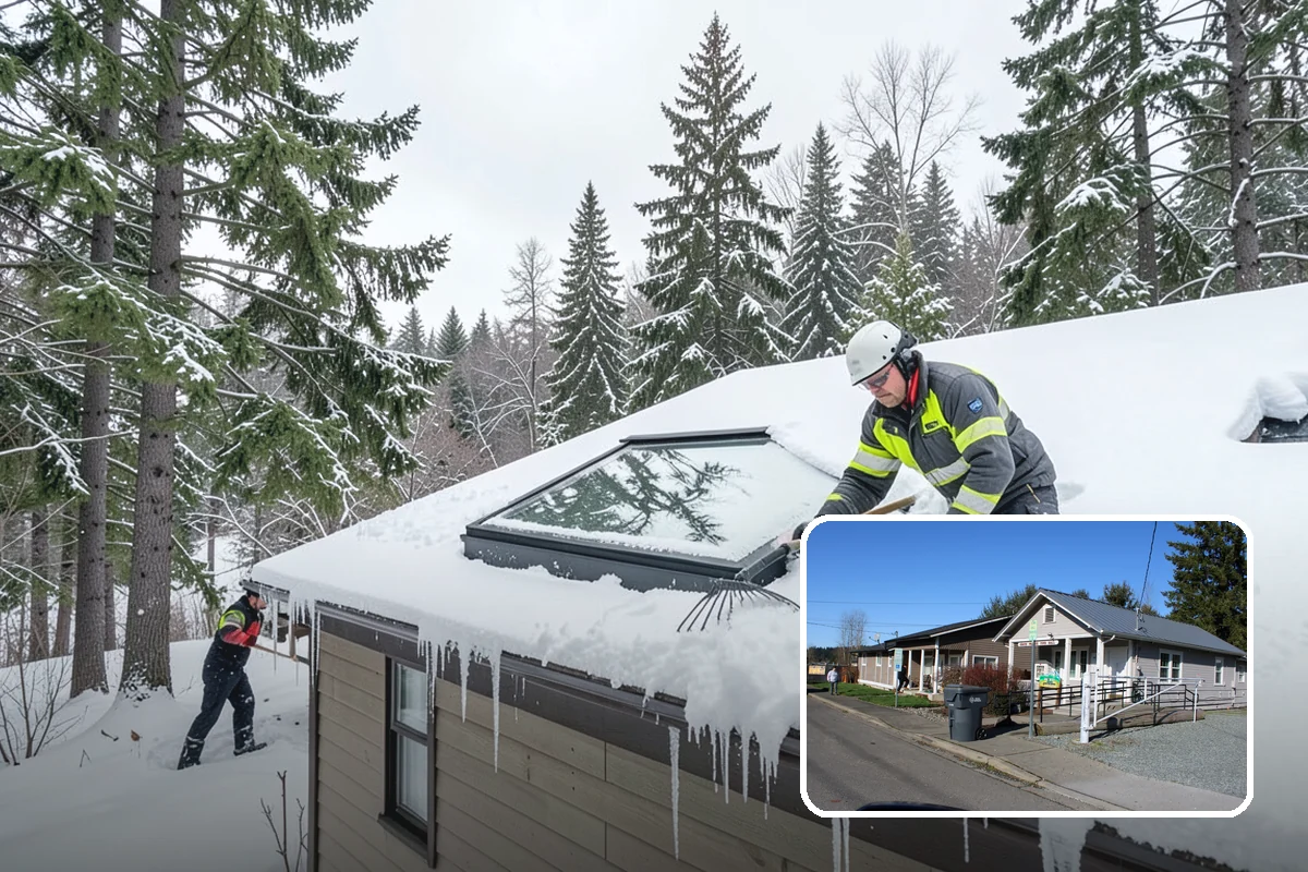 Snow Drift Removal in South Prairie, Pierce County, WA - Targeted clearing of wind-built drifts
