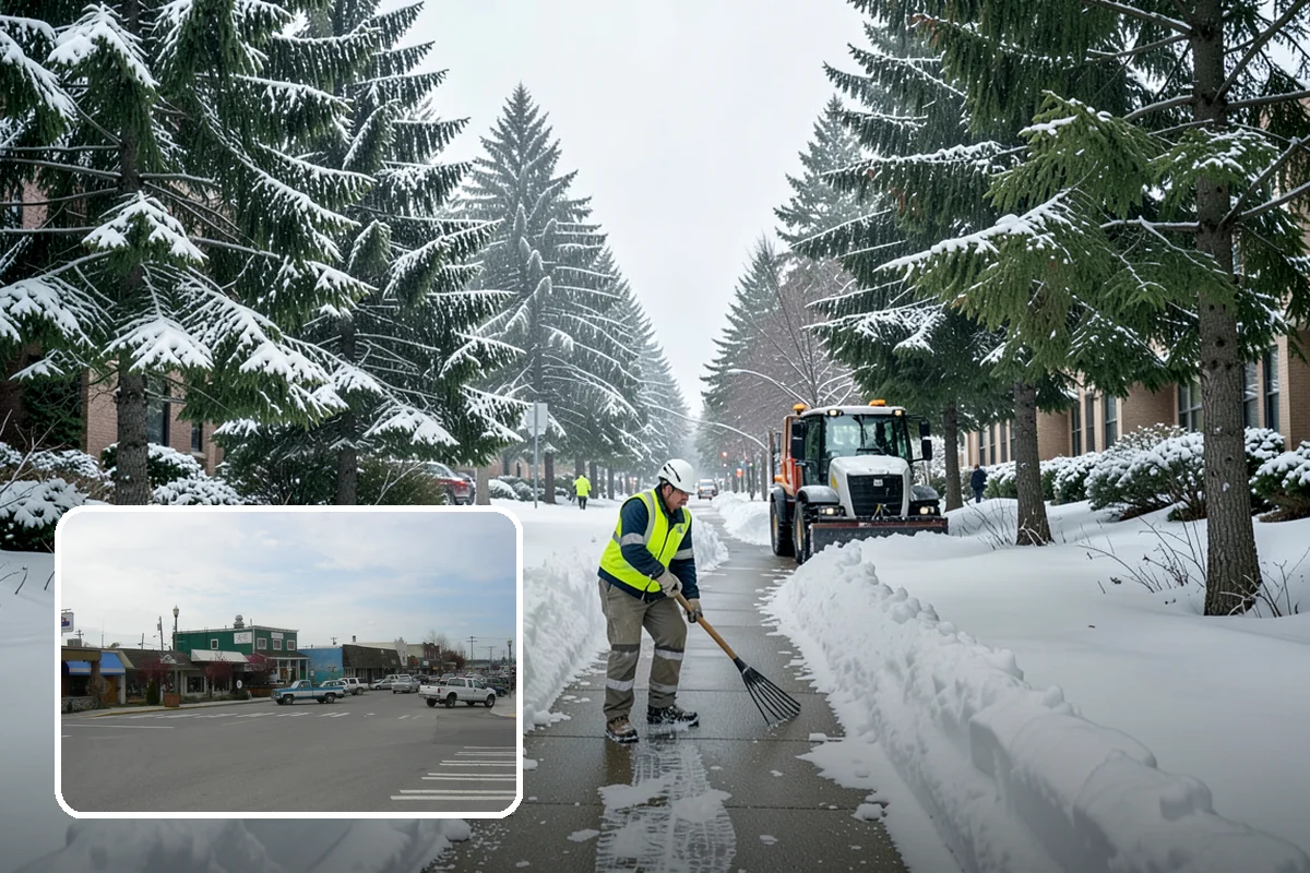 Snow Drift Removal in Stanwood, Snohomish County, WA - Targeted clearing of wind-built drifts