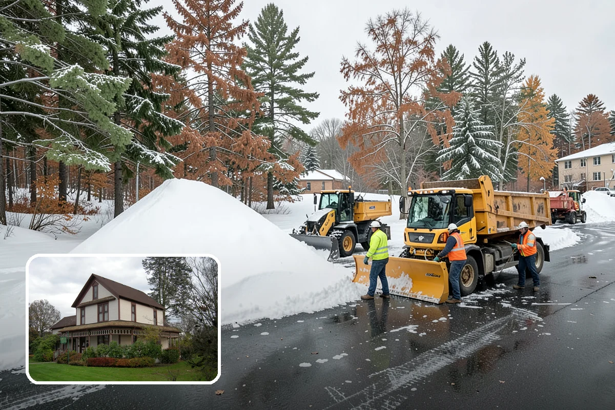 Snow Drift Removal in Sumner, Pierce County, WA - Targeted clearing of wind-built drifts
