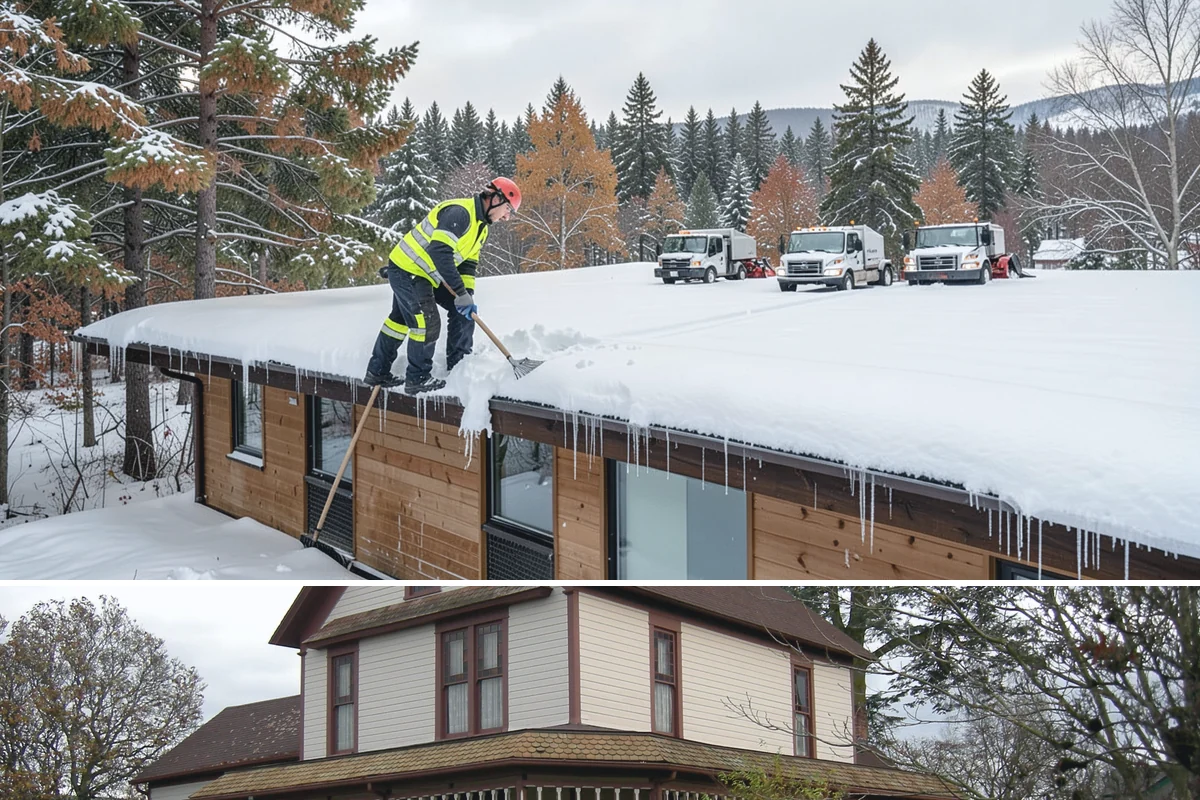 Snow Drift Removal in Sumner, Pierce County, WA - Drifting is worst during windy cold snaps, most common from December through February.