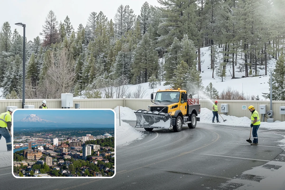 Snow Drift Removal in Tacoma, Pierce County, WA - Targeted clearing of wind-built drifts