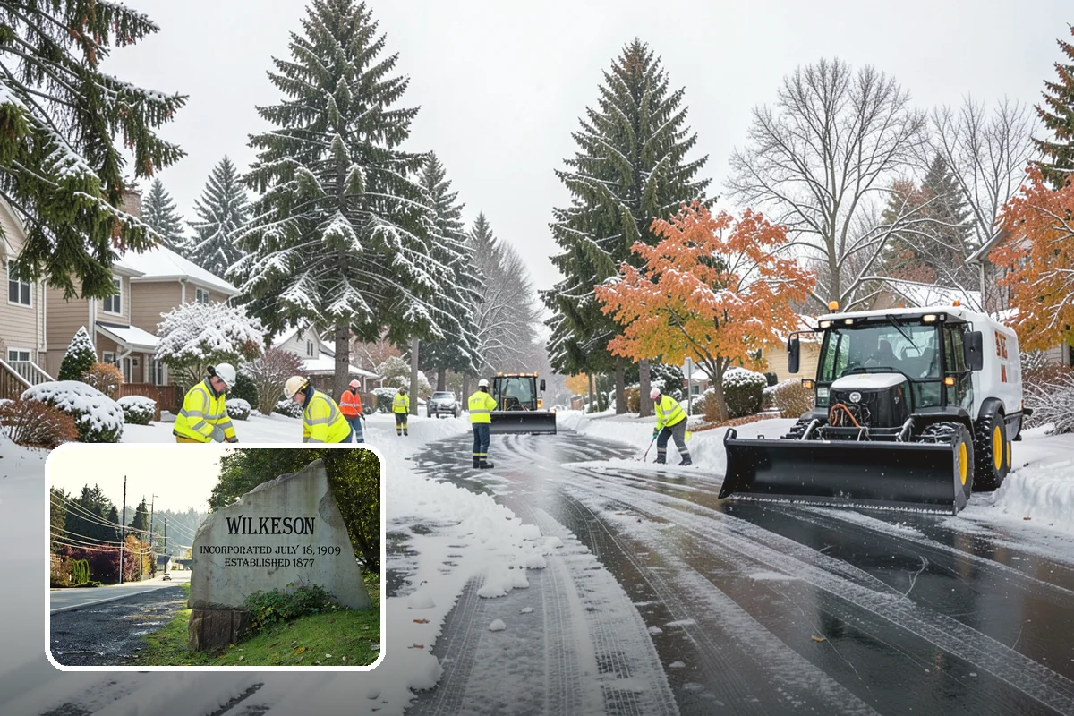 Snow Drift Removal in Wilkeson, Pierce County, WA - Targeted clearing of wind-built drifts