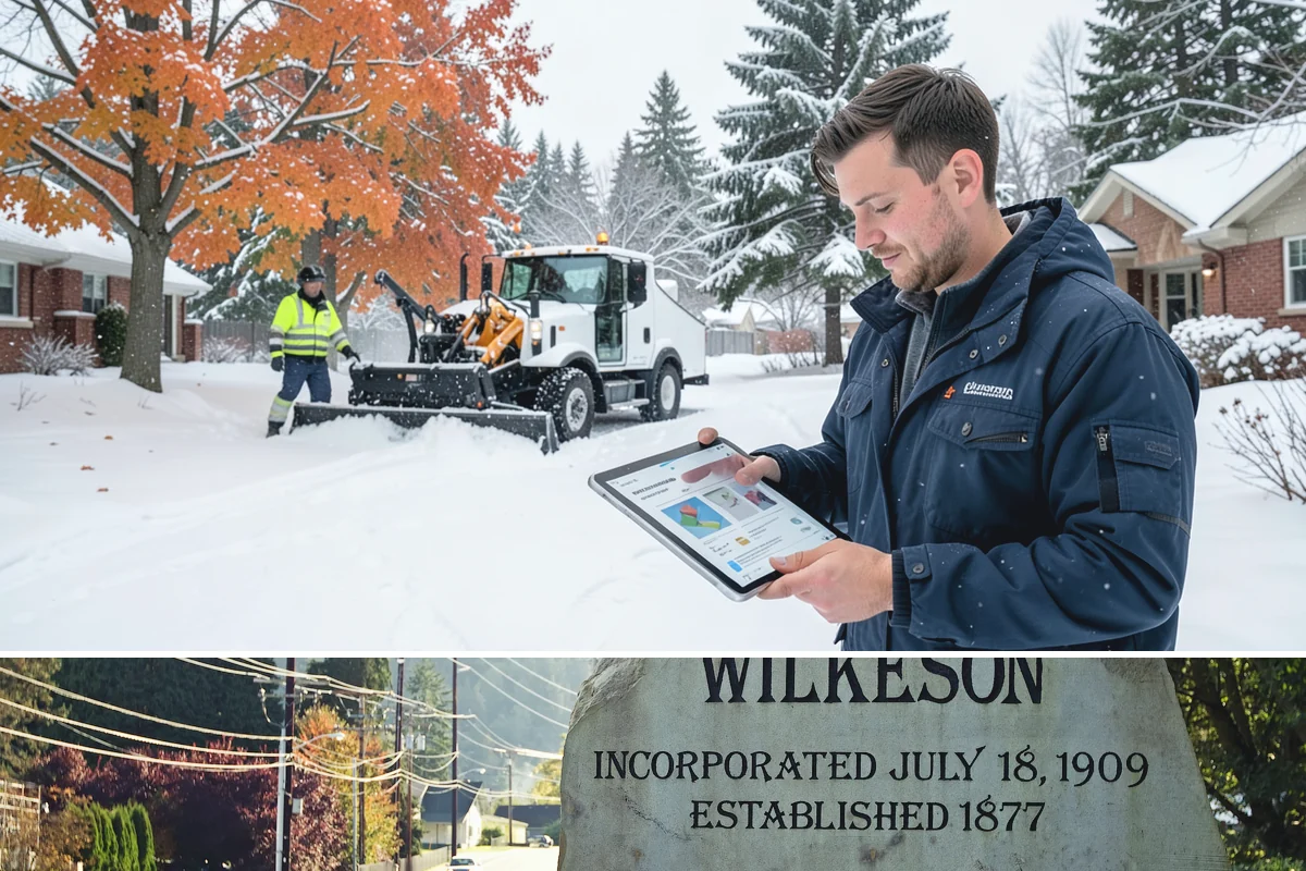 Snow Drift Removal in Wilkeson, Pierce County, WA - Drifting is worst during windy cold snaps, most common from December through February.