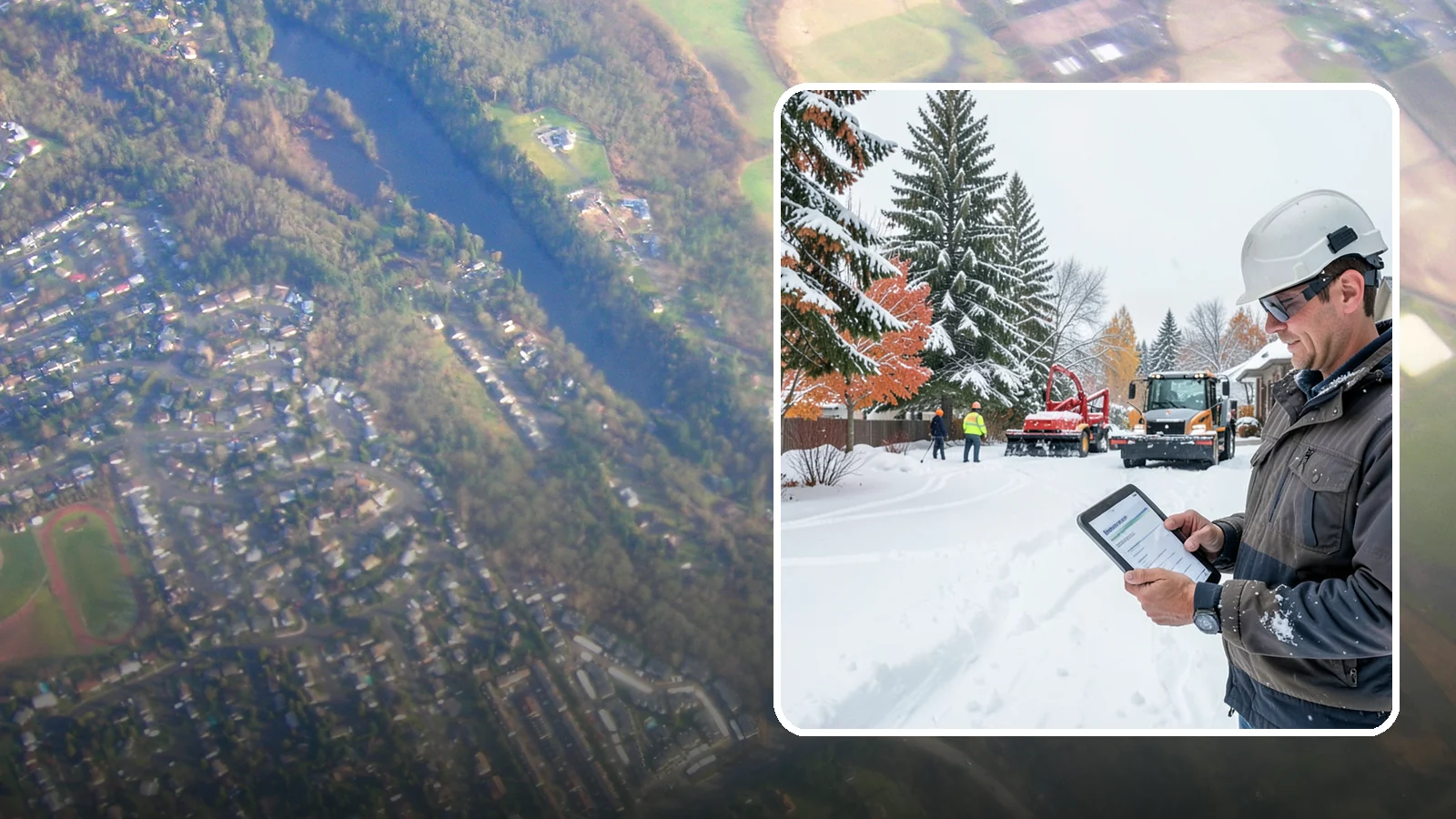 Snow Event Inspections in Algona, King County, WA - We inspect your Western Washington property during and after each snow event to confirm surfaces are cleared and safe.