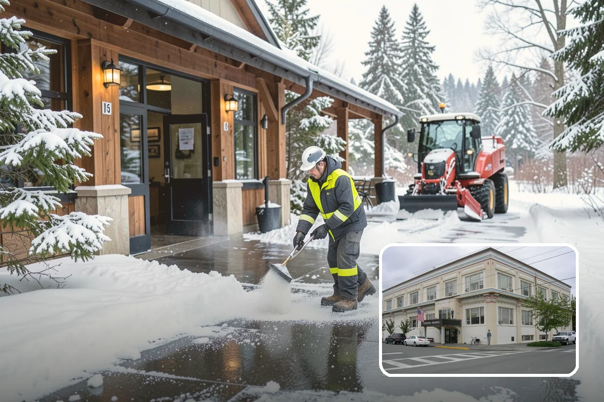 Snow Event Inspections in Anacortes, Skagit County, WA - Confirms clearing met the required standard