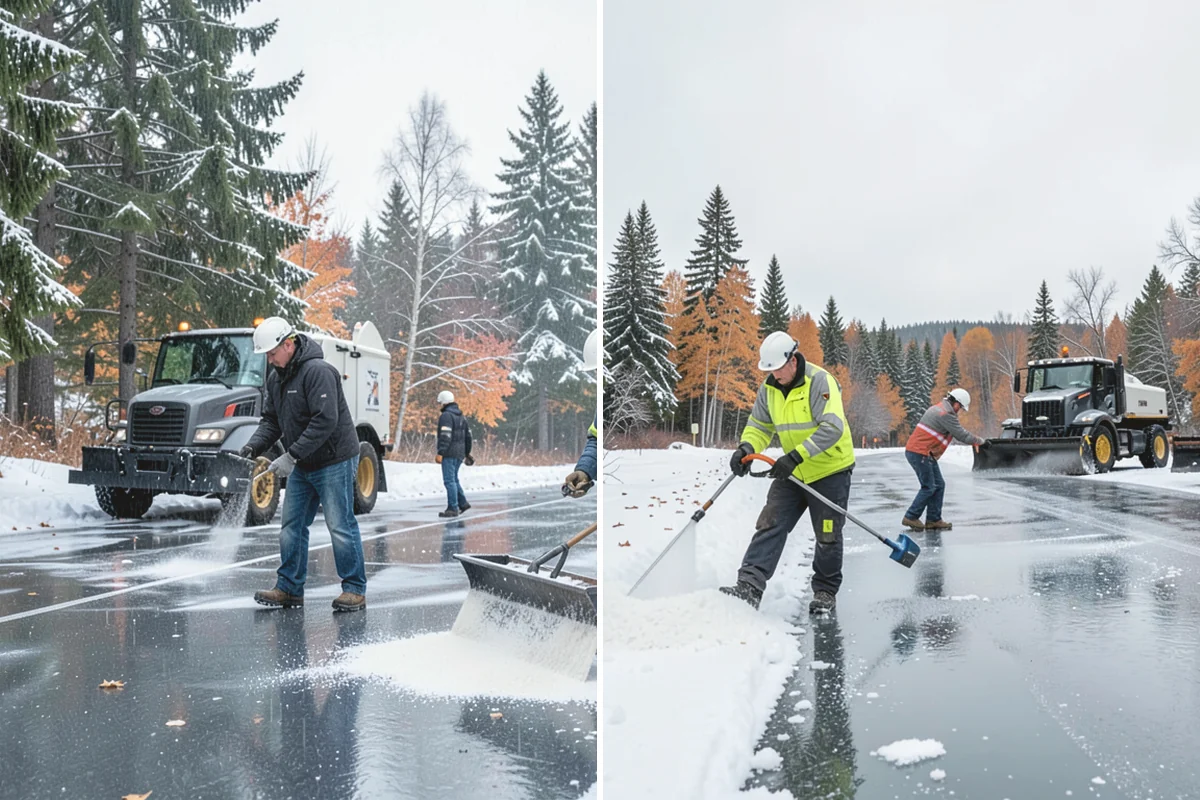 Snow Event Inspections in Anacortes, Skagit County, WA - Define the routes and points to inspect