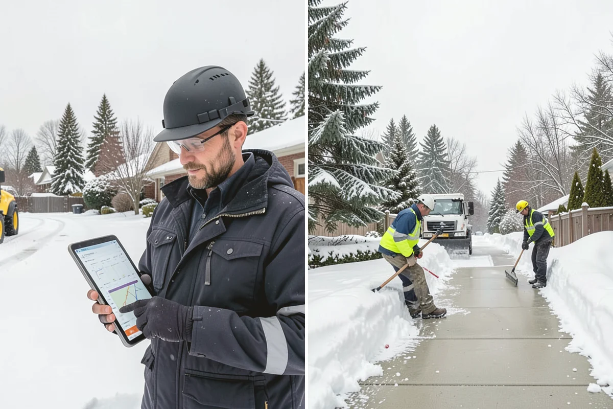 Snow Event Inspections in Black Diamond, King County, WA - Define the routes and points to inspect