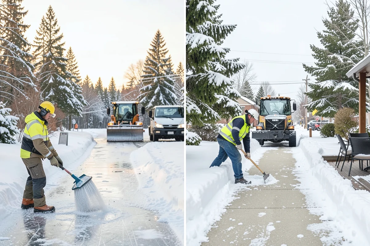 Snow Event Inspections in Bonney Lake, Pierce County, WA - Define the routes and points to inspect