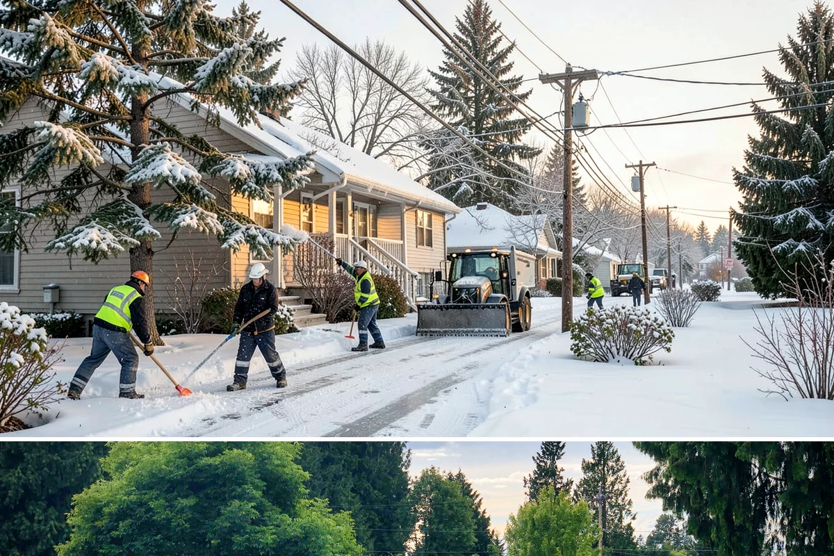 Snow Event Inspections in Bonney Lake, Pierce County, WA - Performed during and after each snow event throughout the winter season.