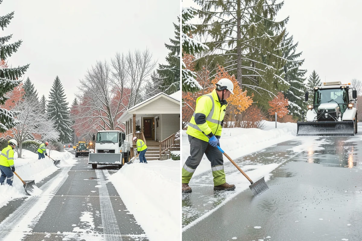 Snow Event Inspections in Bothell, King County, WA - Define the routes and points to inspect