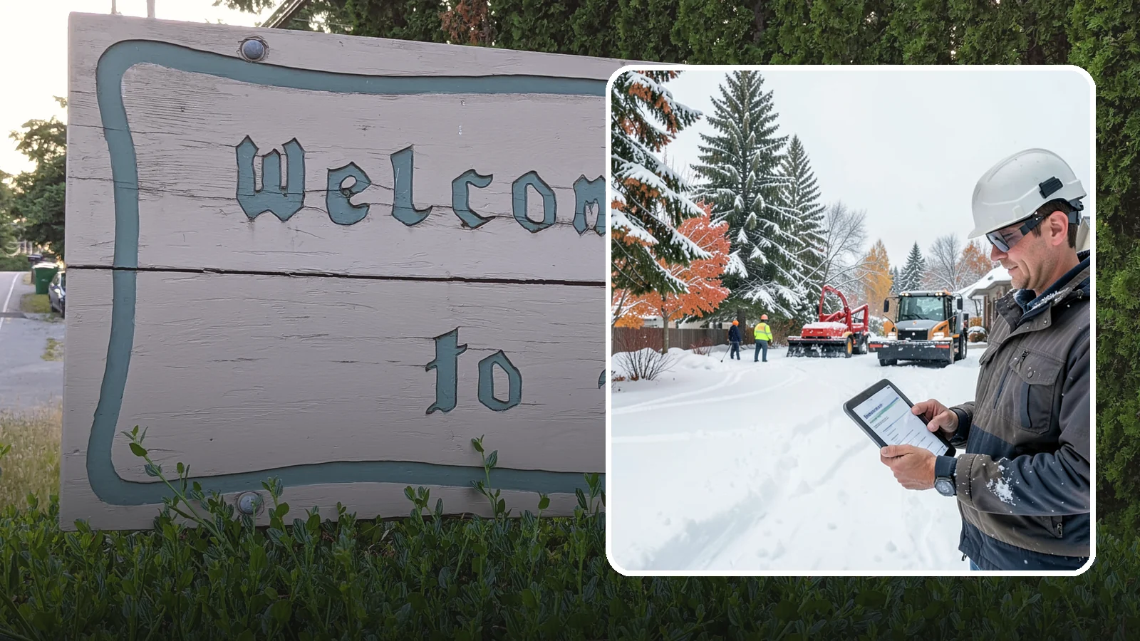 Snow Event Inspections in Brier, Snohomish County, WA - We inspect your Western Washington property during and after each snow event to confirm surfaces are cleared and safe.