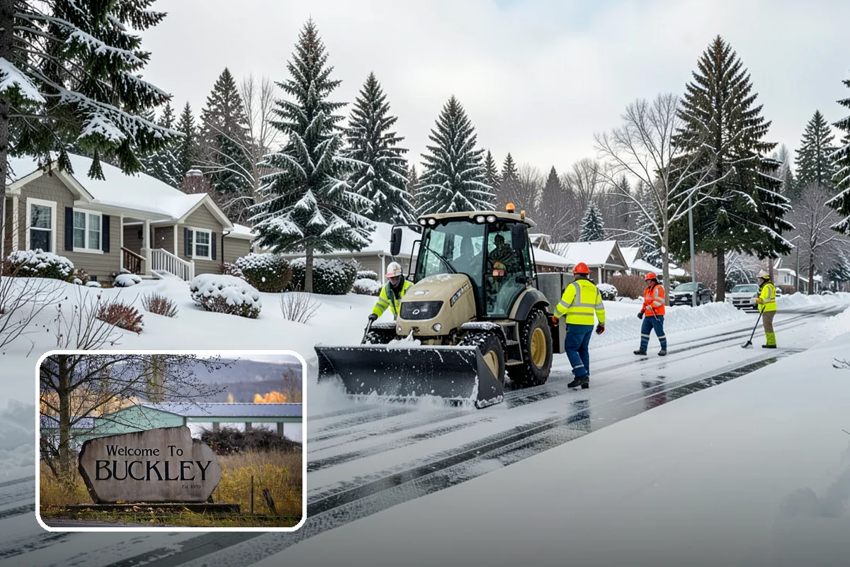 Snow Event Inspections in Buckley, Pierce County, WA - Confirms clearing met the required standard