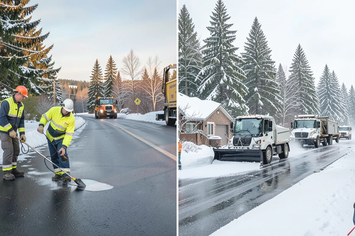 Snow Event Inspections in Buckley, Pierce County, WA - Define the routes and points to inspect