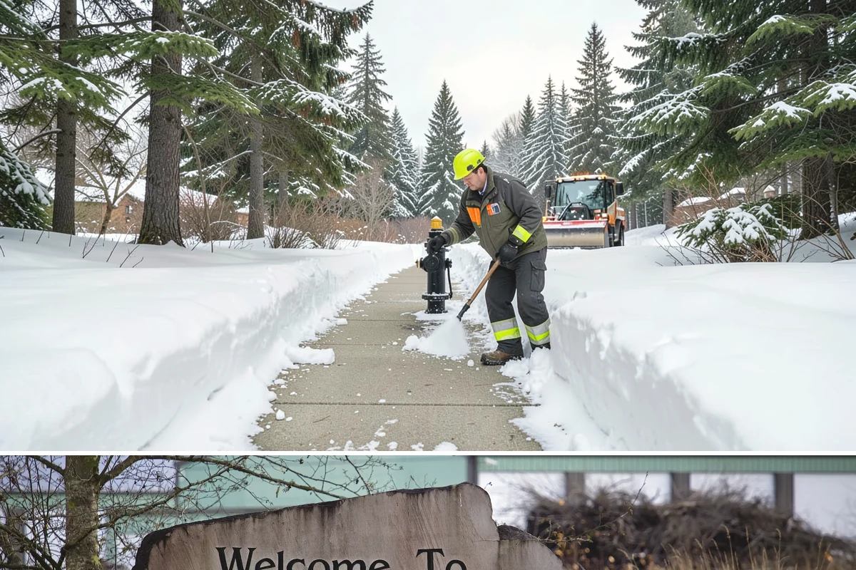 Snow Event Inspections in Buckley, Pierce County, WA - Performed during and after each snow event throughout the winter season.