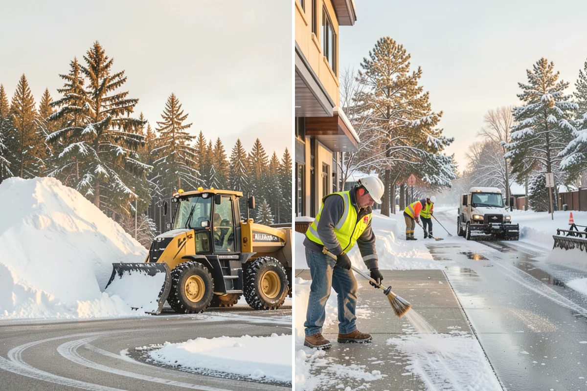 Snow Event Inspections in Burien, King County, WA - Define the routes and points to inspect