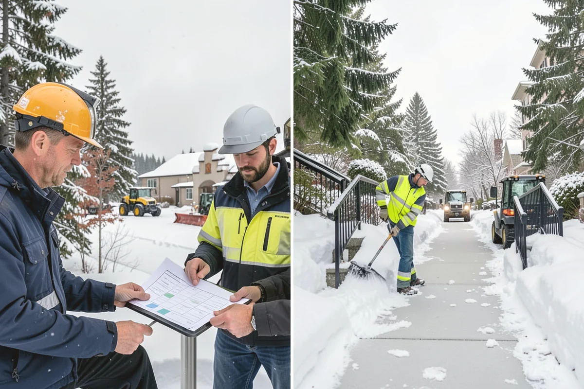 Snow Event Inspections in Carnation, King County, WA - Define the routes and points to inspect