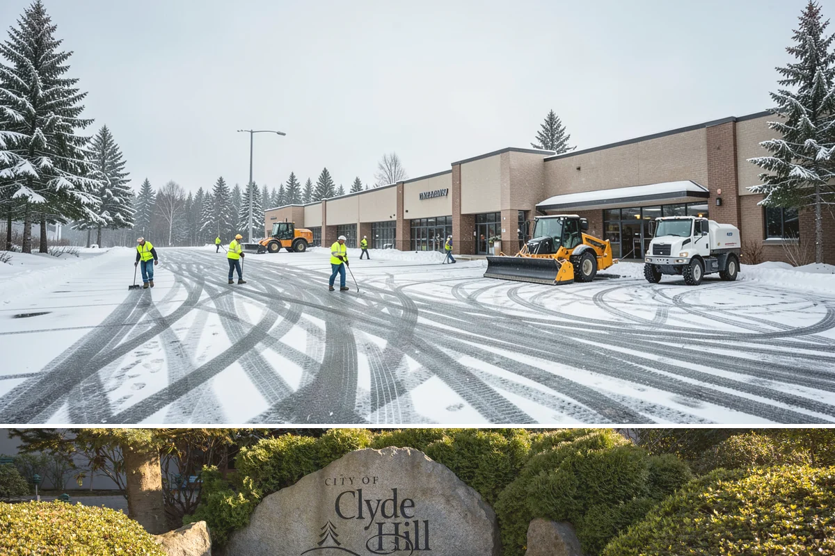 Snow Event Inspections in Clyde Hill, King County, WA - Performed during and after each snow event throughout the winter season.