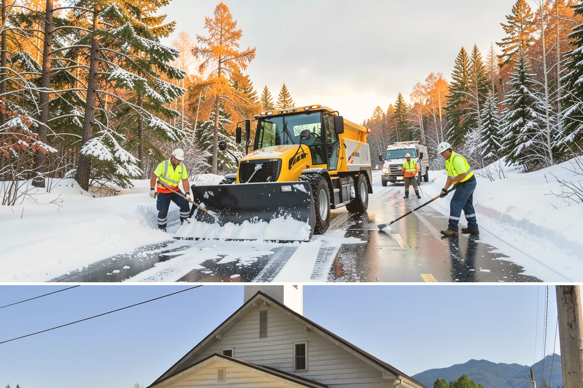 Snow Event Inspections in Concrete, Skagit County, WA - Performed during and after each snow event throughout the winter season.