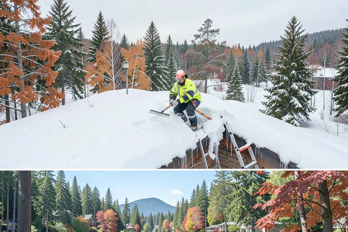 Snow Event Inspections in Covington, King County, WA - Performed during and after each snow event throughout the winter season.