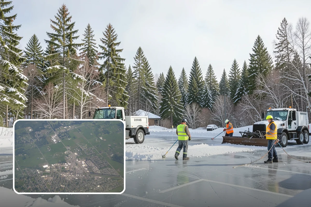 Snow Event Inspections in Enumclaw, King County, WA - Confirms clearing met the required standard