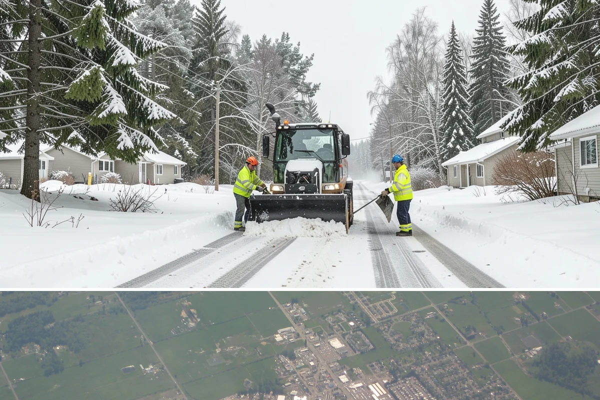Snow Event Inspections in Enumclaw, King County, WA - Performed during and after each snow event throughout the winter season.