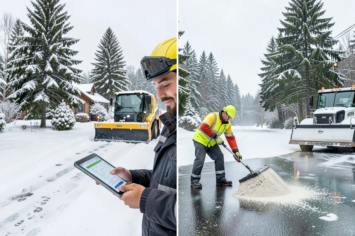 Snow Event Inspections in Everett, Snohomish County, WA - Define the routes and points to inspect