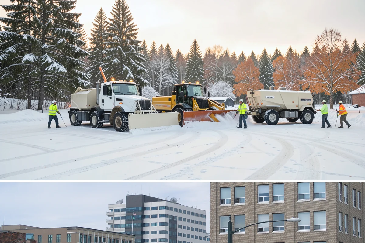 Snow Event Inspections in Everett, Snohomish County, WA - Performed during and after each snow event throughout the winter season.
