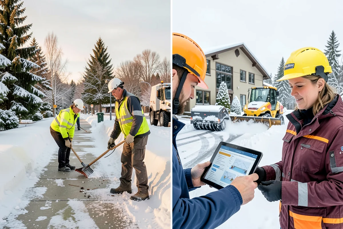 Snow Event Inspections in Federal Way, King County, WA - Define the routes and points to inspect