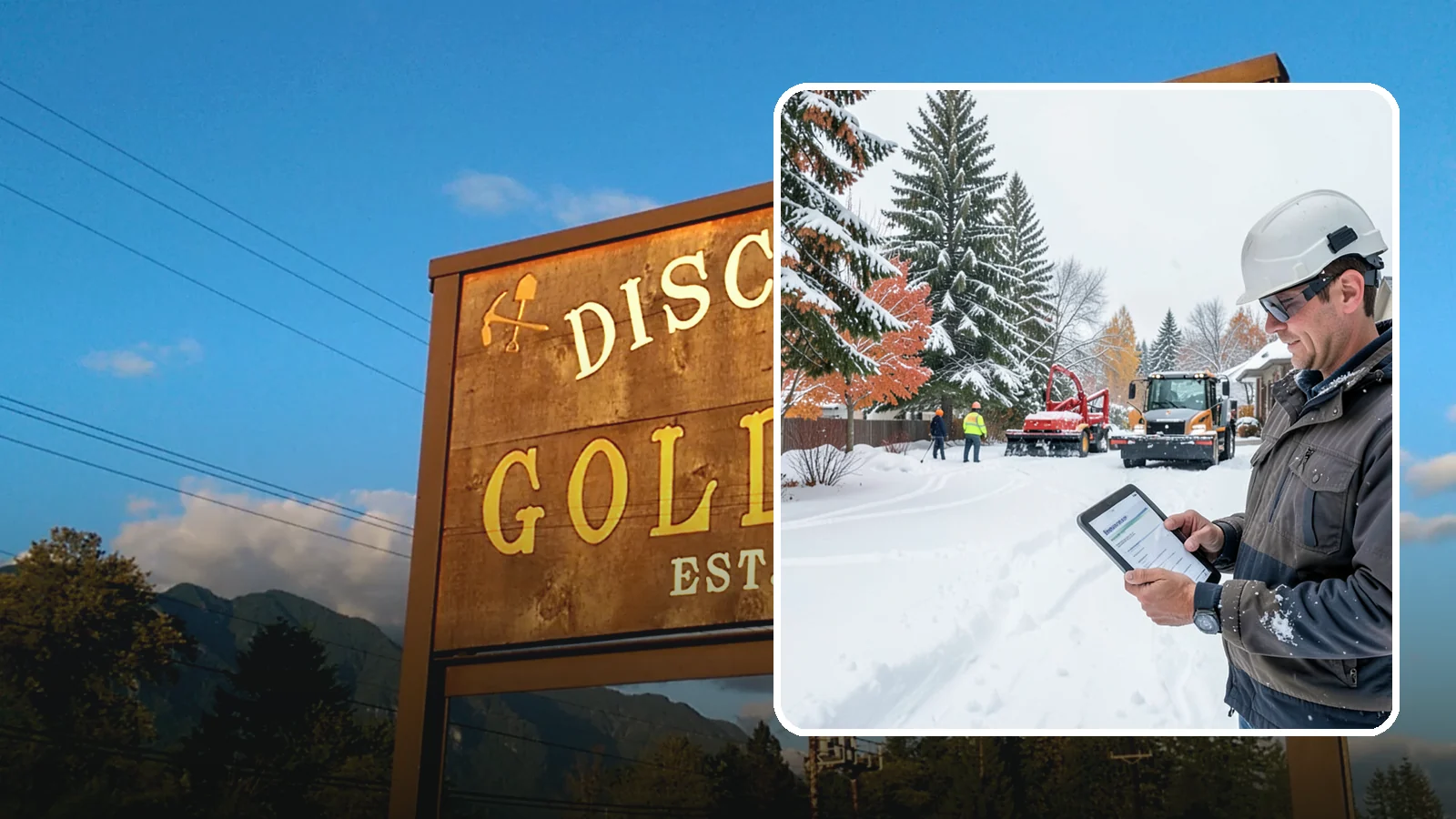 Snow Event Inspections in Gold Bar, Snohomish County, WA - We inspect your Western Washington property during and after each snow event to confirm surfaces are cleared and safe.