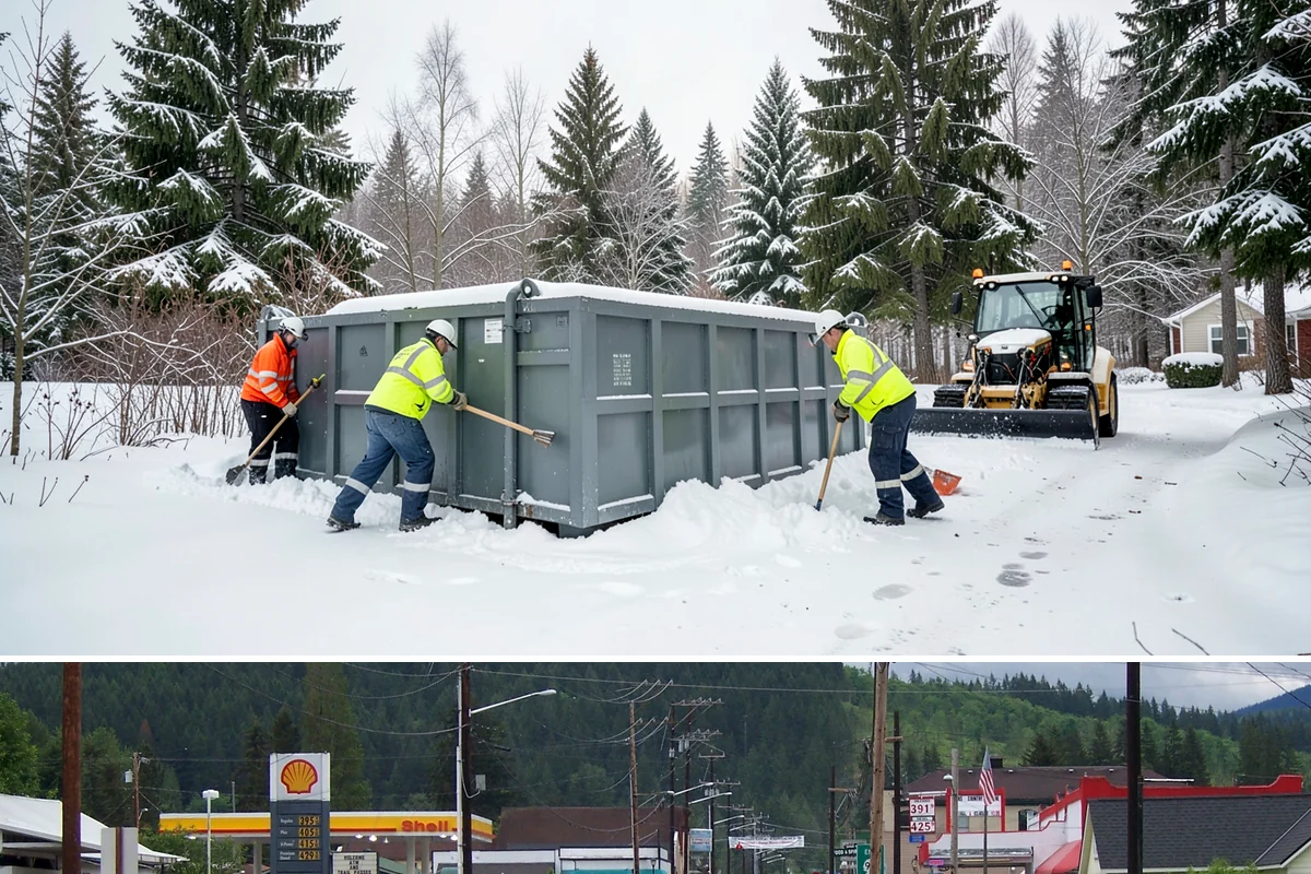 Snow Event Inspections in Granite Falls, Snohomish County, WA - Performed during and after each snow event throughout the winter season.