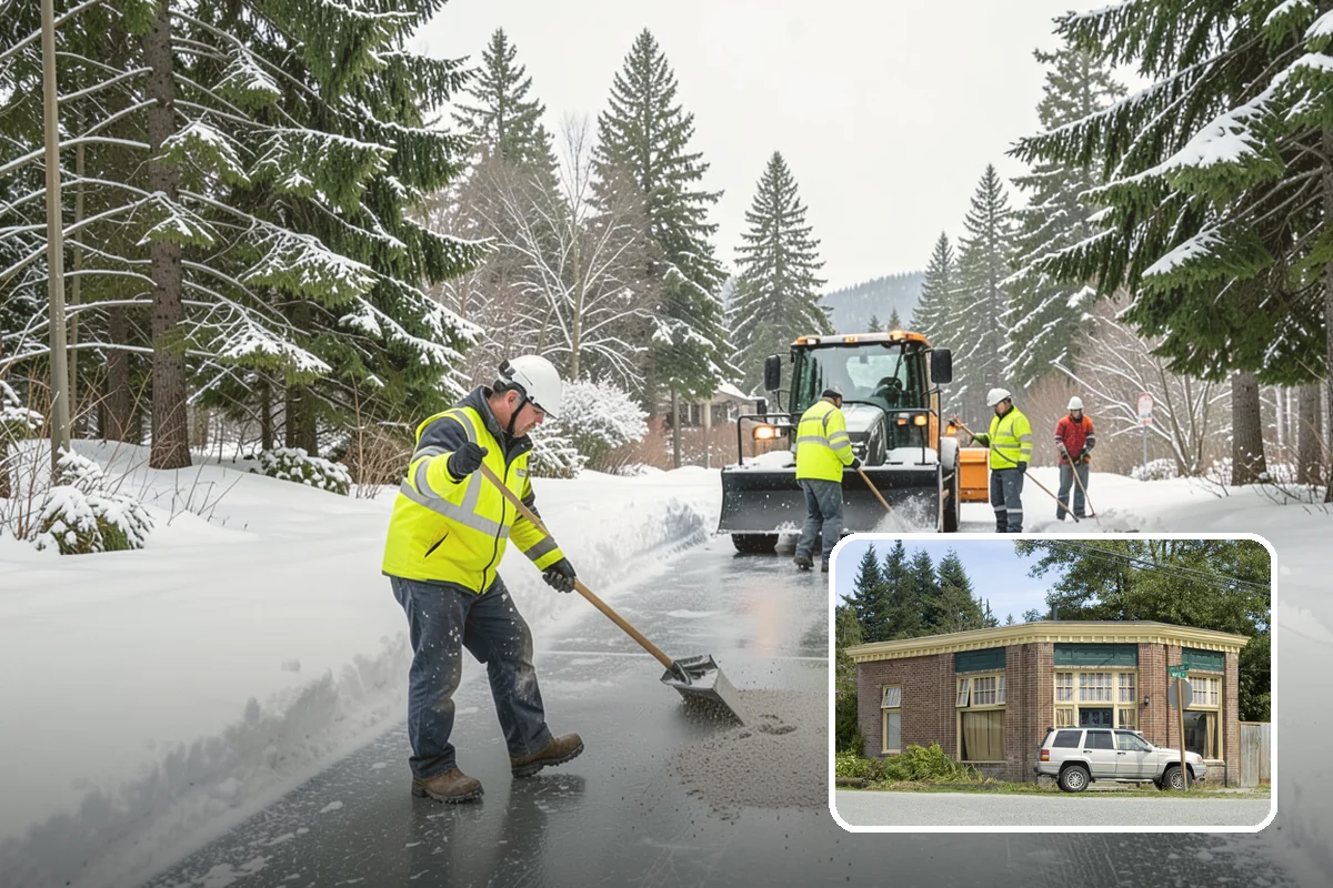 Snow Event Inspections in Hamilton, Skagit County, WA - Confirms clearing met the required standard