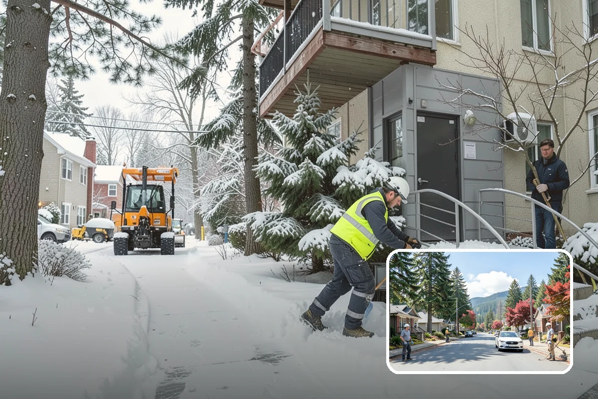 Snow Event Inspections in Hunts Point, King County, WA - Confirms clearing met the required standard