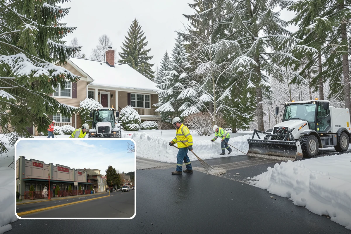 Snow Event Inspections in Issaquah, King County, WA - Confirms clearing met the required standard